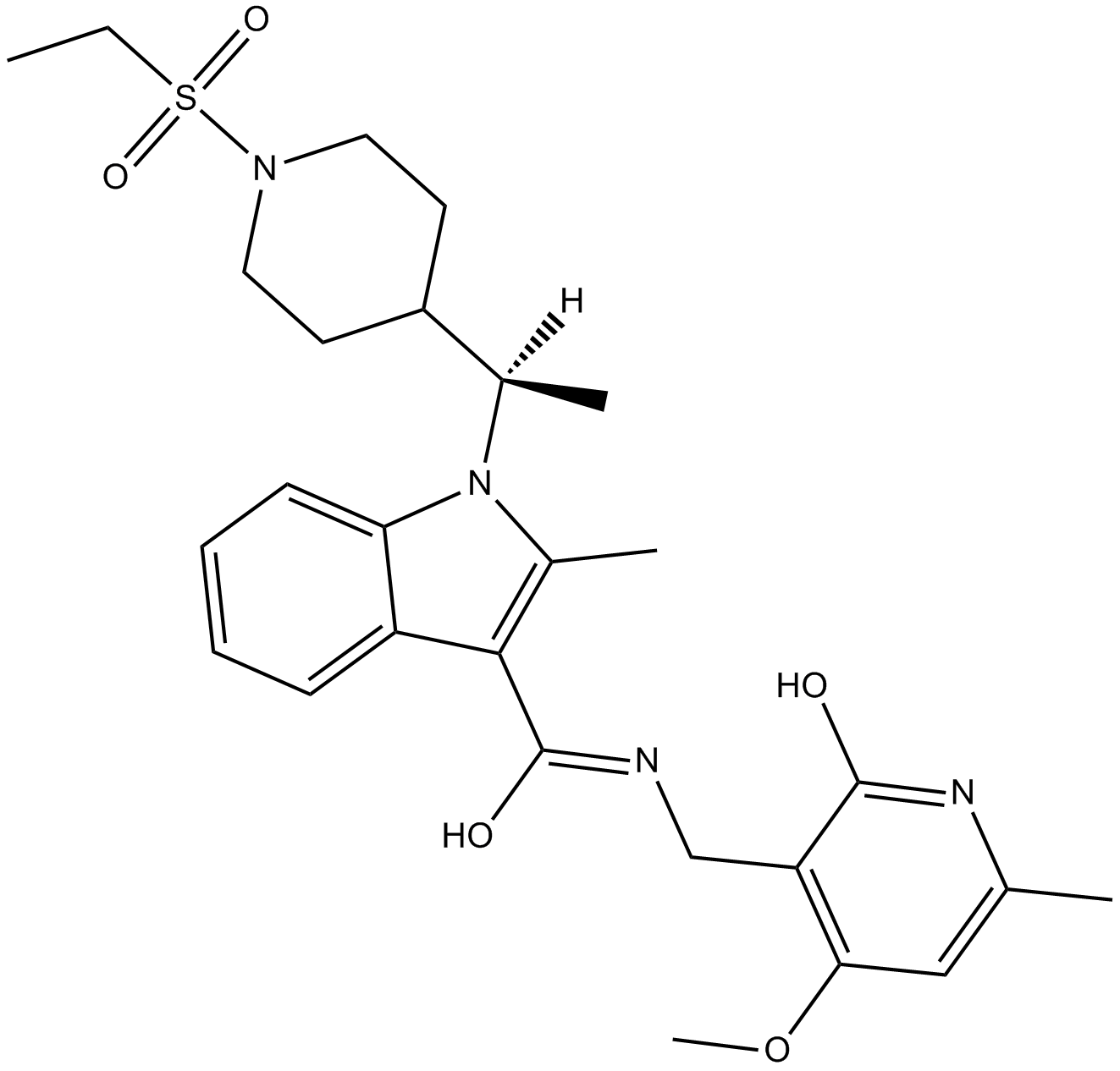 CPI-169 R-enantiomer 化学構造