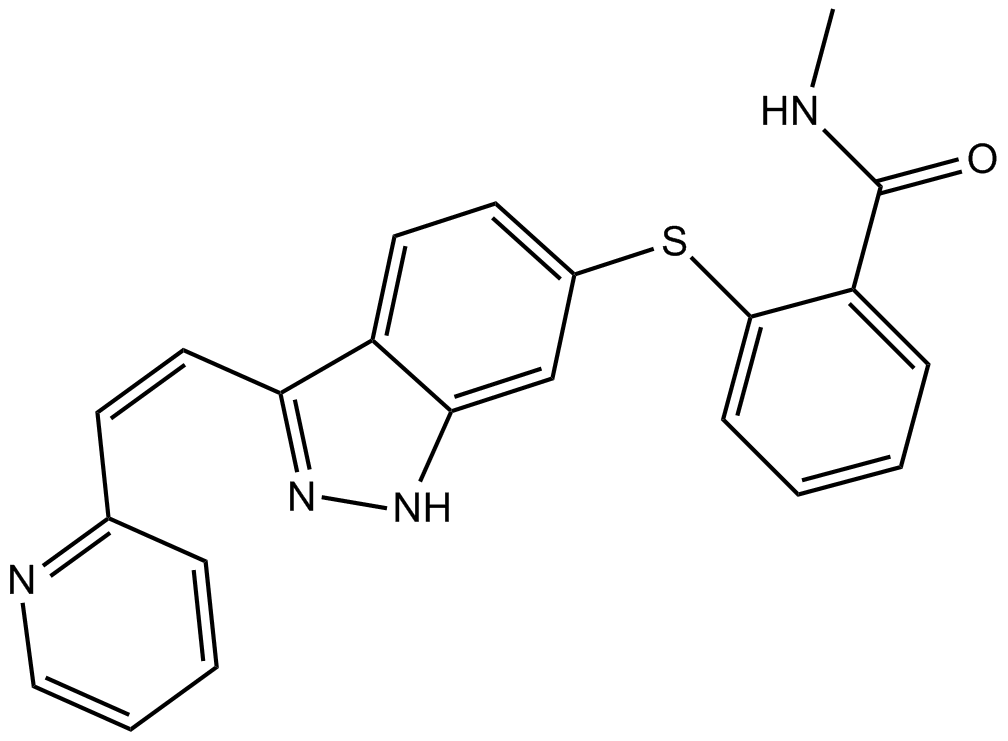 Axitinib (AG 013736) Chemical Structure