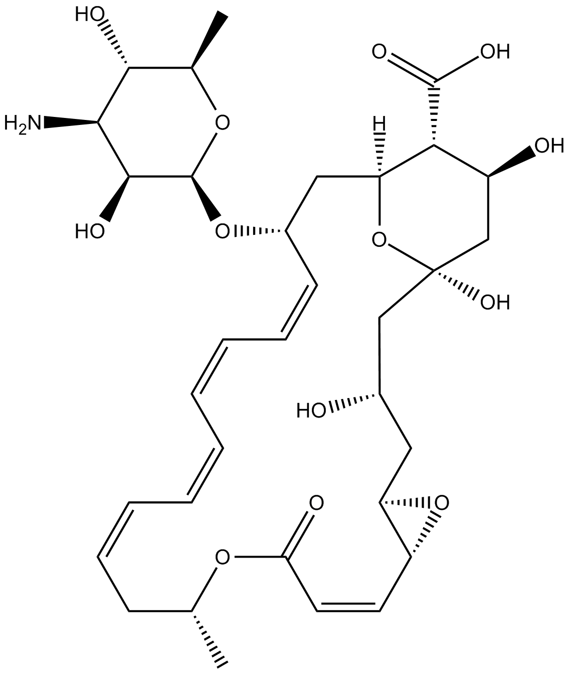 Natamycin Chemische Struktur