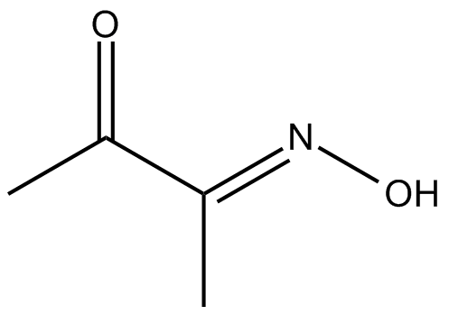2,3-Butanedione-2-monoxime Chemische Struktur