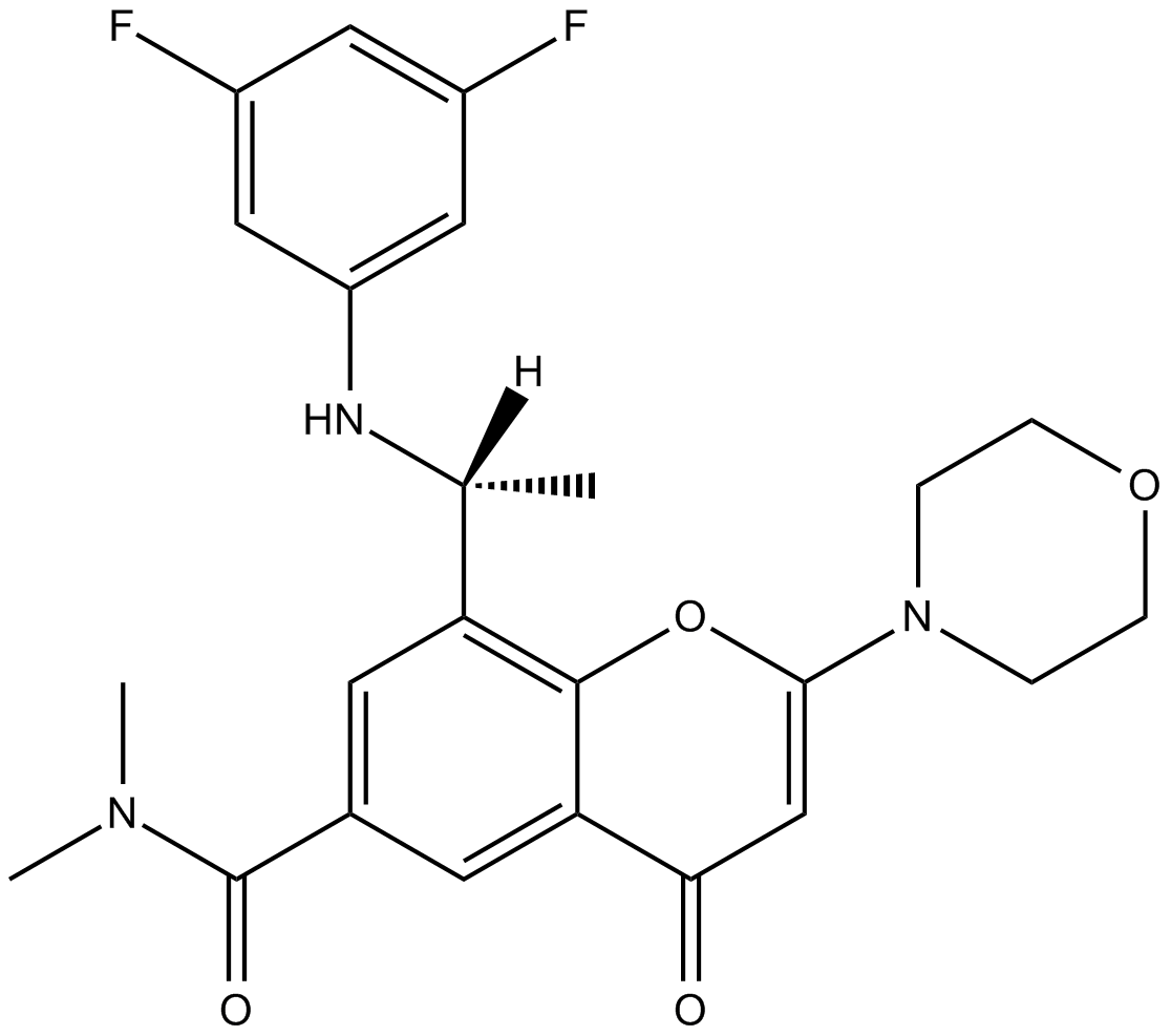 AZD8186 Chemische Struktur