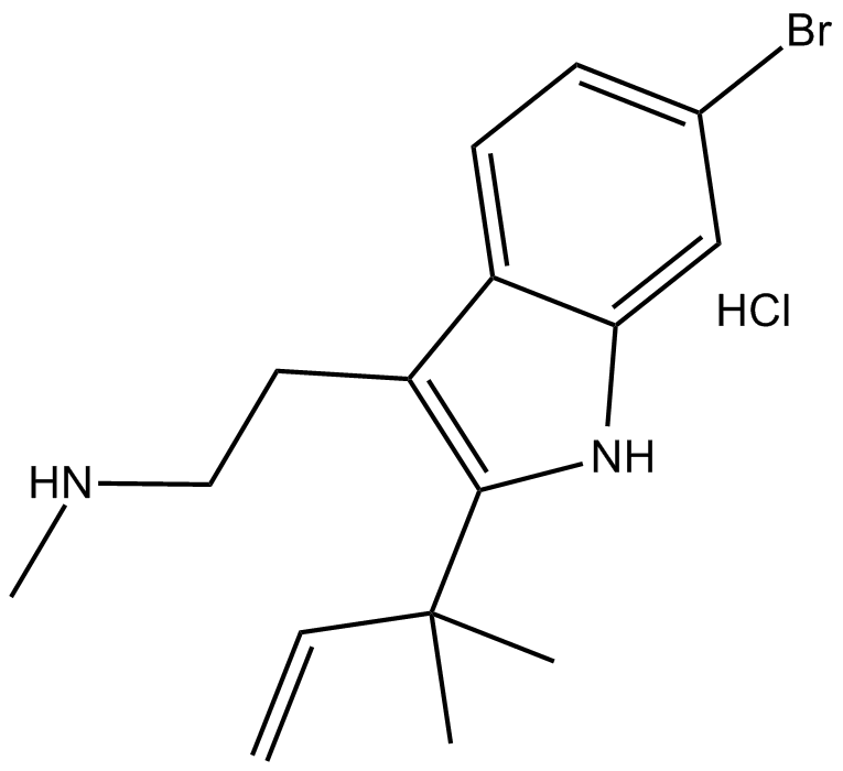 Desformylflustrabromine hydrochloride التركيب الكيميائي