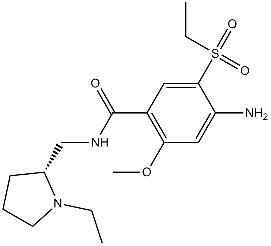 Amisulpride Chemical Structure