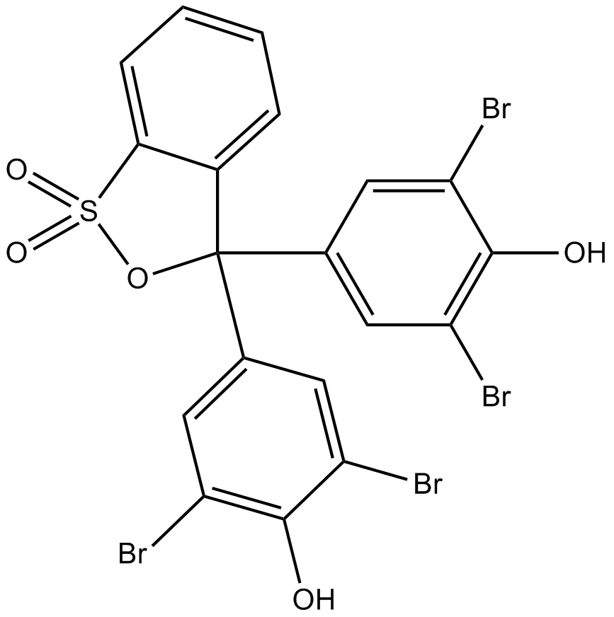 Bromophenol Blue Chemische Struktur