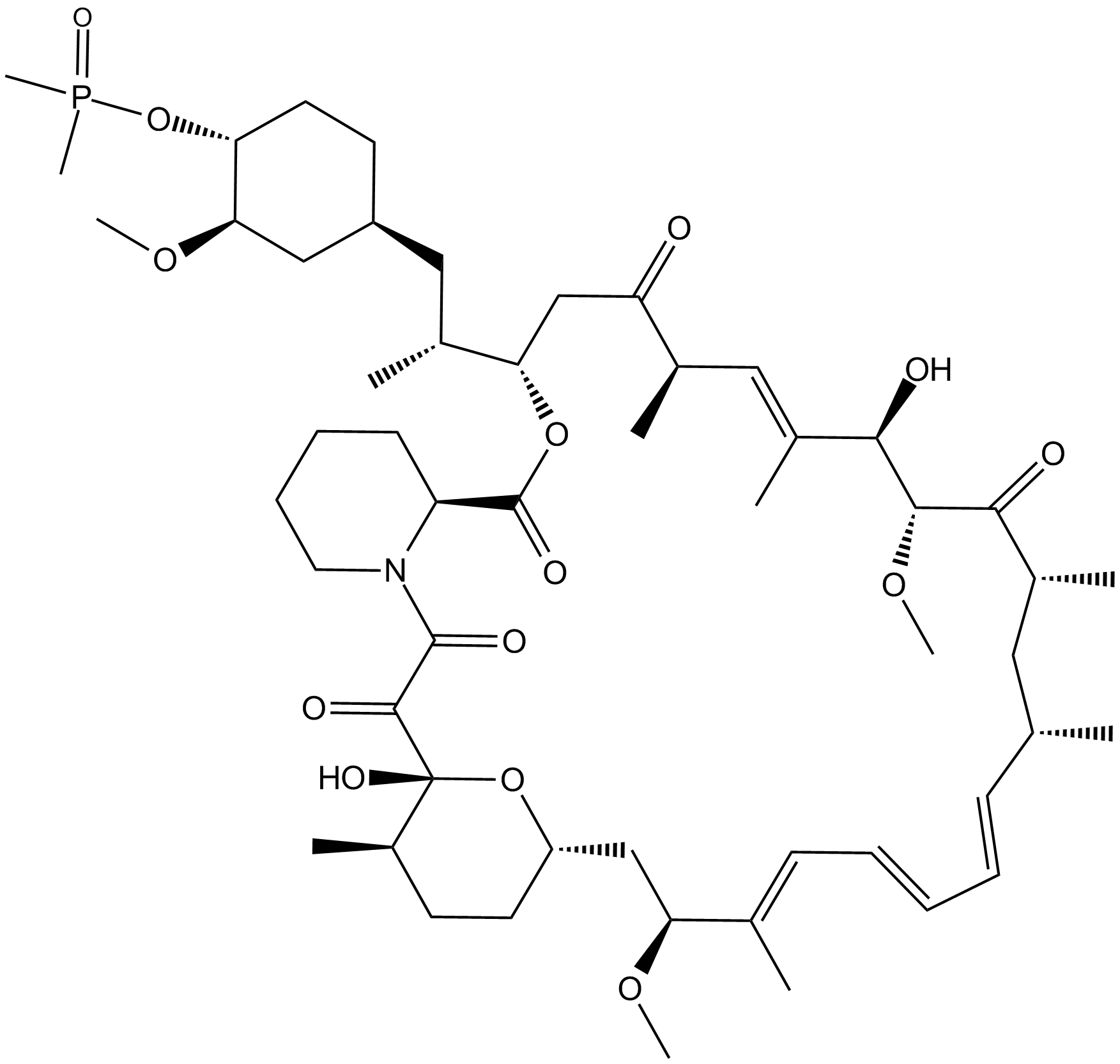 Ridaforolimus (Deforolimus, MK-8669) Chemical Structure