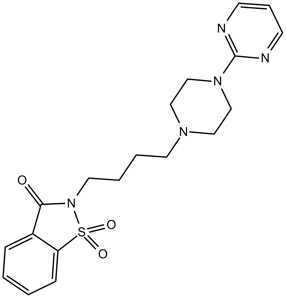 Ipsapirone التركيب الكيميائي