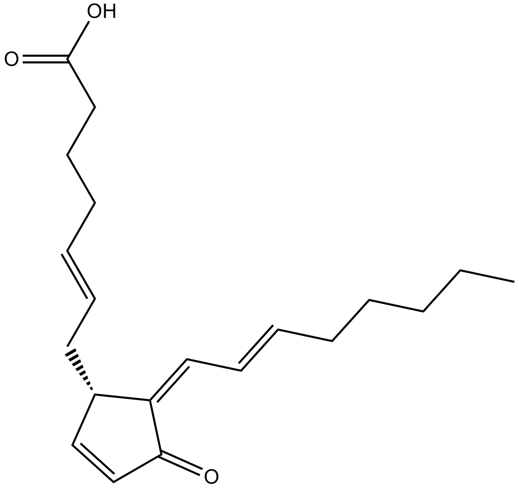 15-deoxy-Δ-12,14-Prostaglandin J2 Chemical Structure