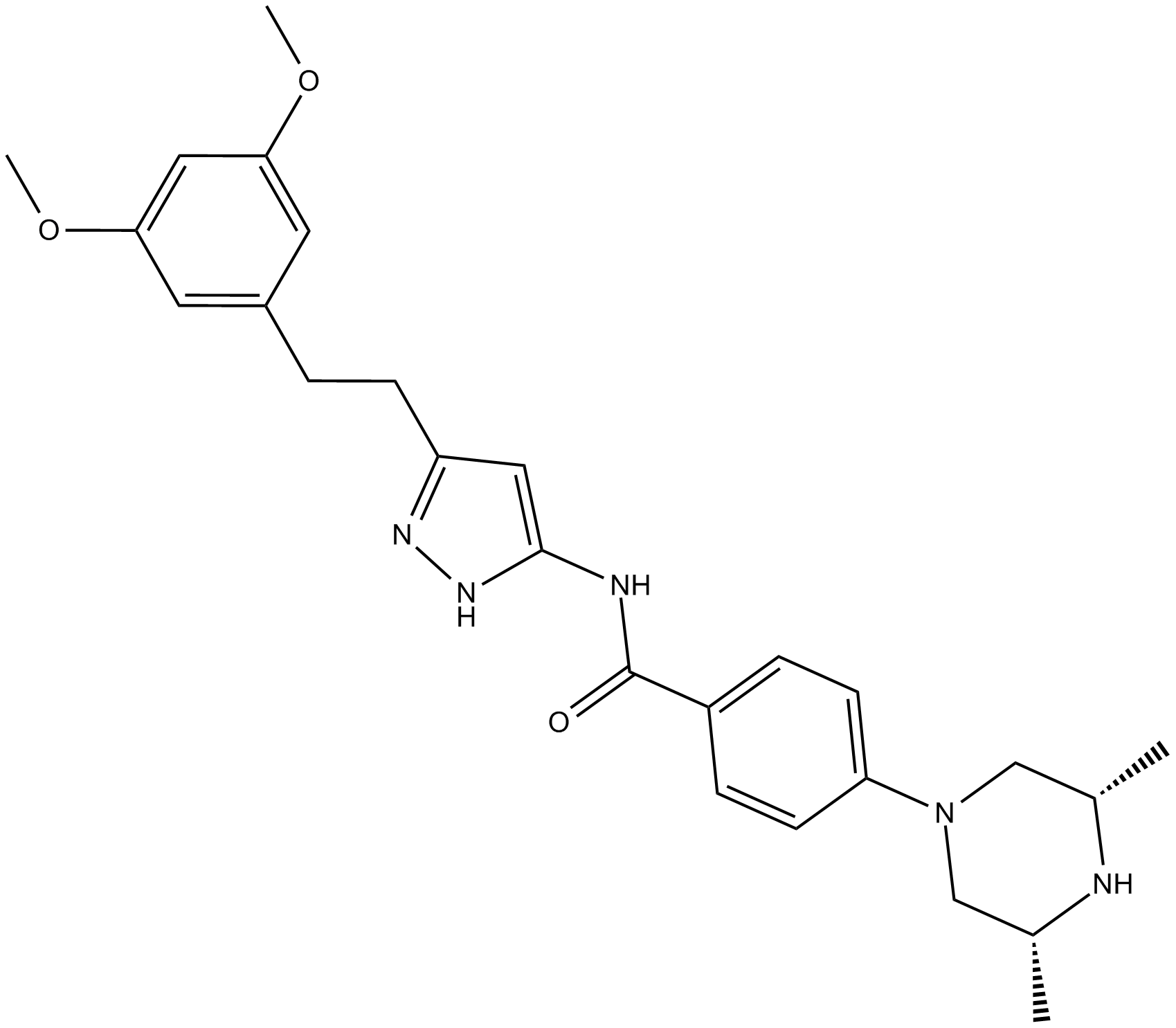 AZD4547 Chemical Structure