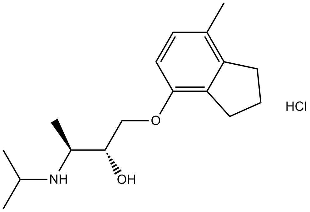 ICI 118,551 hydrochloride Chemische Struktur