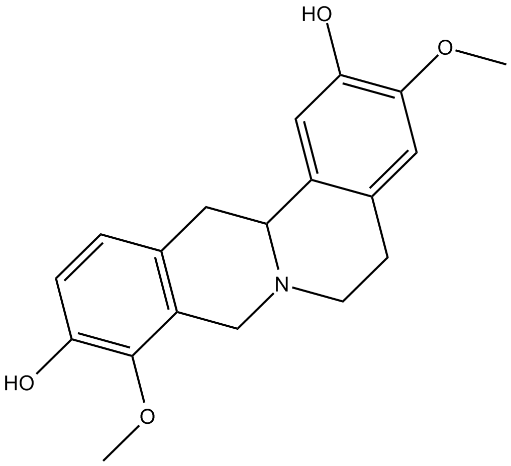 (–)-Stepholidine Chemical Structure