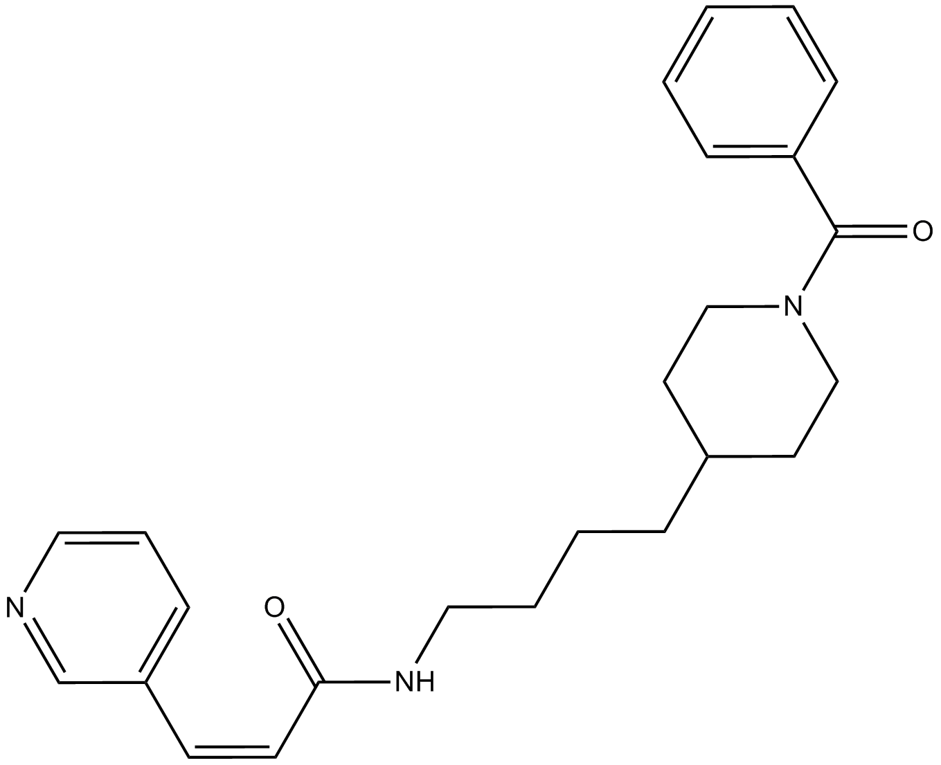 FK866 (APO866) Chemische Struktur