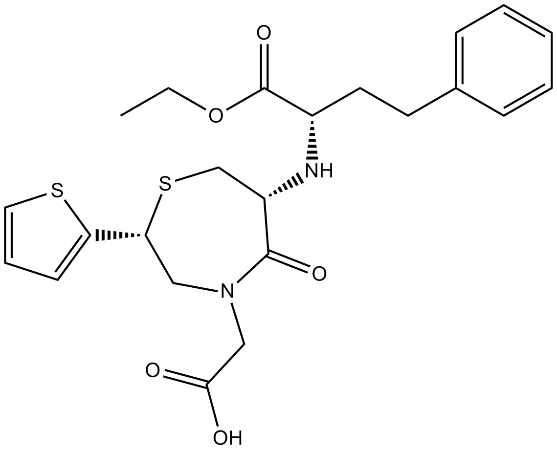 Temocapril Chemische Struktur