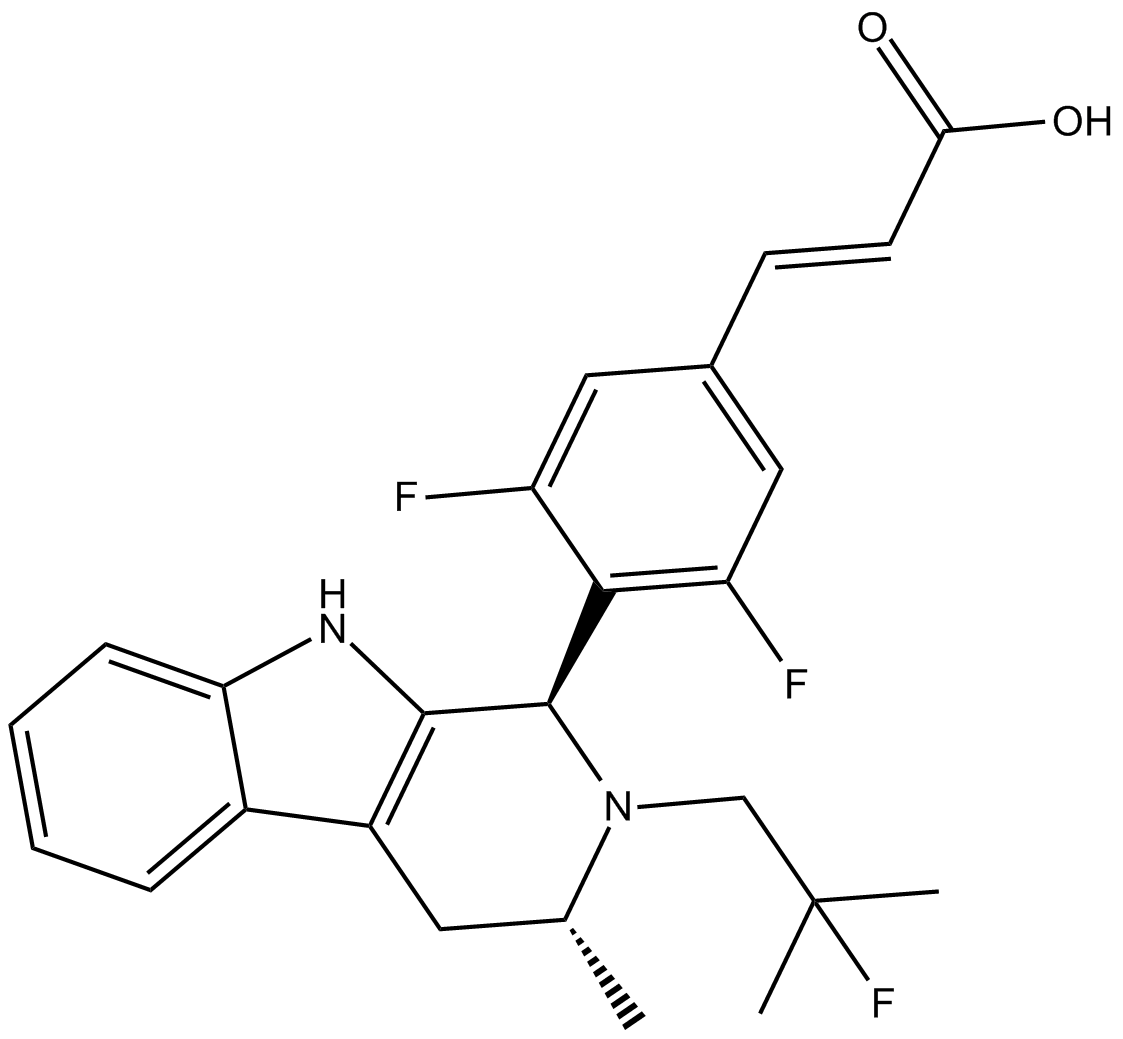 AZD9496 Chemische Struktur