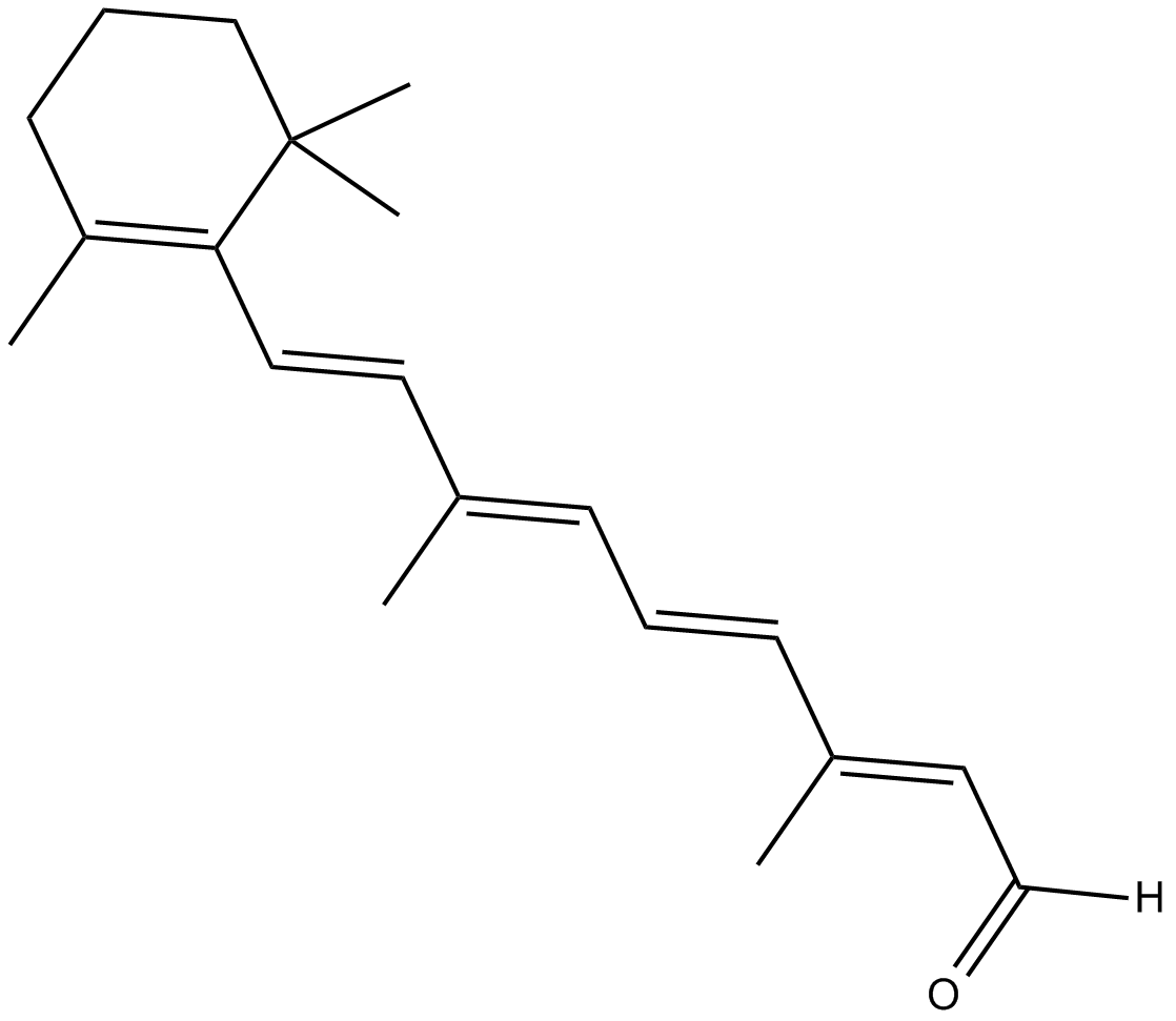 all-trans Retinal 化学構造