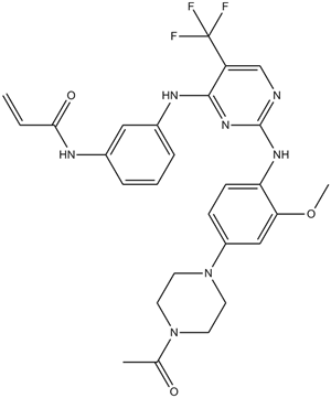 CO-1686 (AVL-301) Chemische Struktur