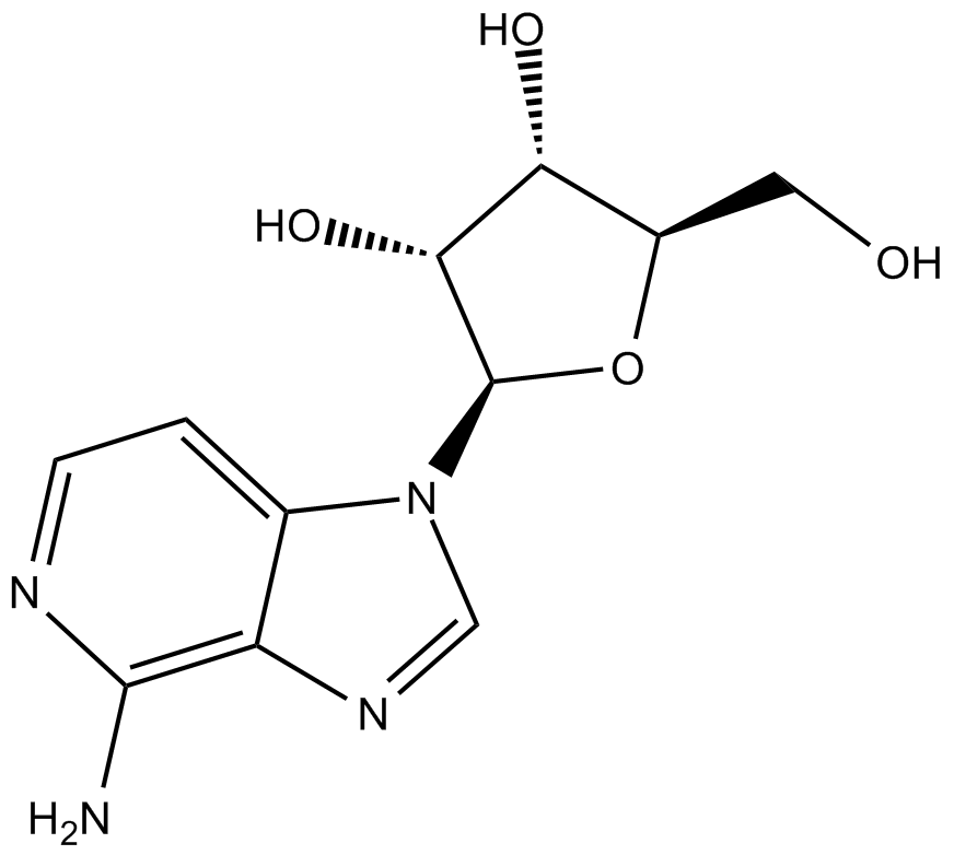 3-Deazaadenosine  Chemical Structure