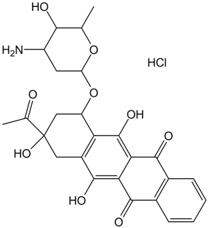 Idarubicin HCl Chemische Struktur