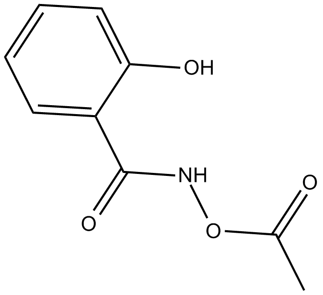 O-Acetyl Salicylhydroxamic Acid التركيب الكيميائي