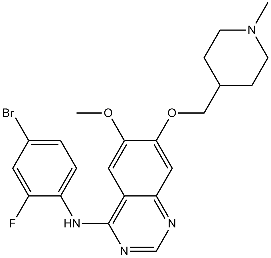 Vandetanib (ZD6474) التركيب الكيميائي