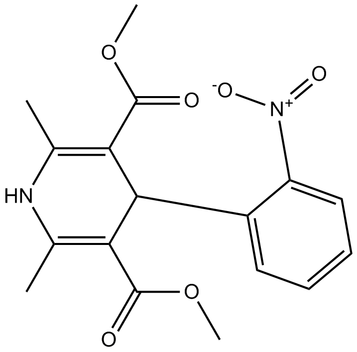 Nifedipine التركيب الكيميائي