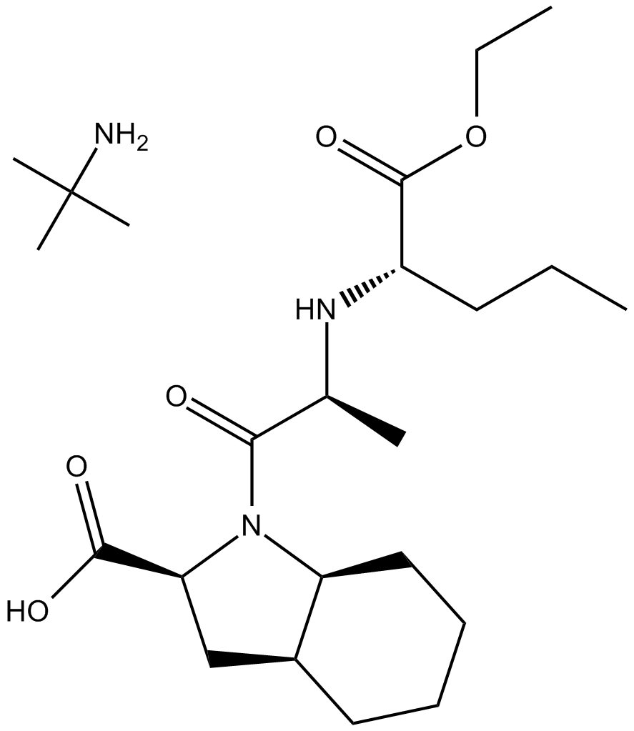 Perindopril Erbumine 化学構造