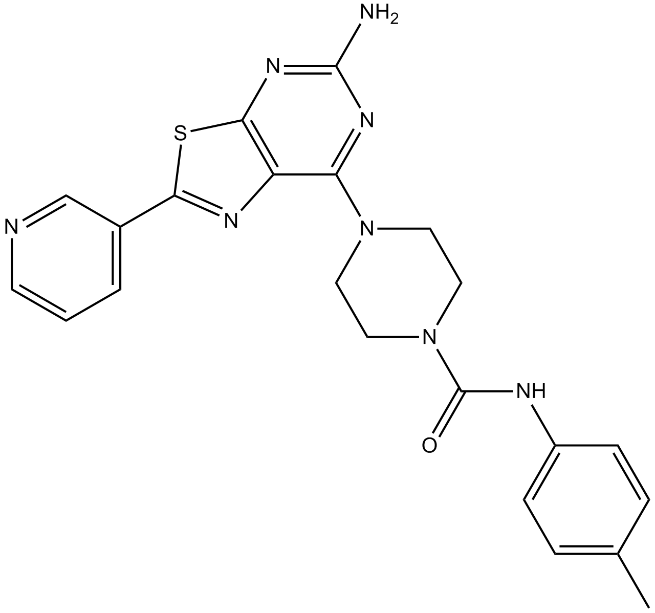 PI4KIII beta inhibitor 3 化学構造