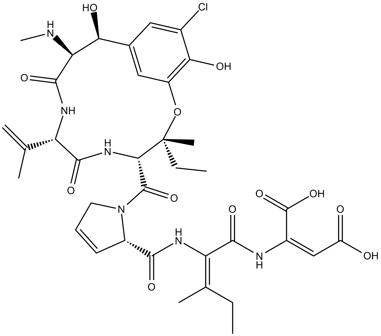 Phomopsin A Chemical Structure