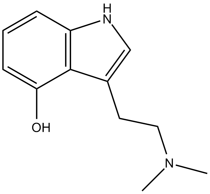 4-hydroxy DMT Chemische Struktur