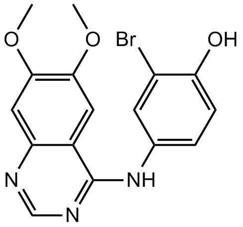 WHI-P154 化学構造