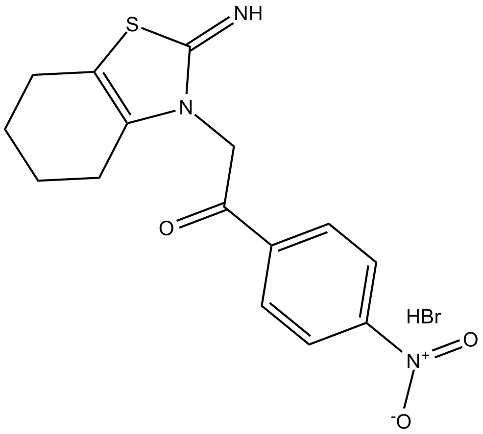 p-nitro-Pifithrin-α 化学構造