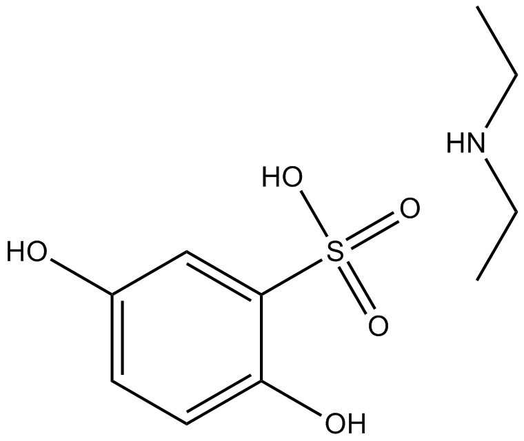 Ethamsylate 化学構造