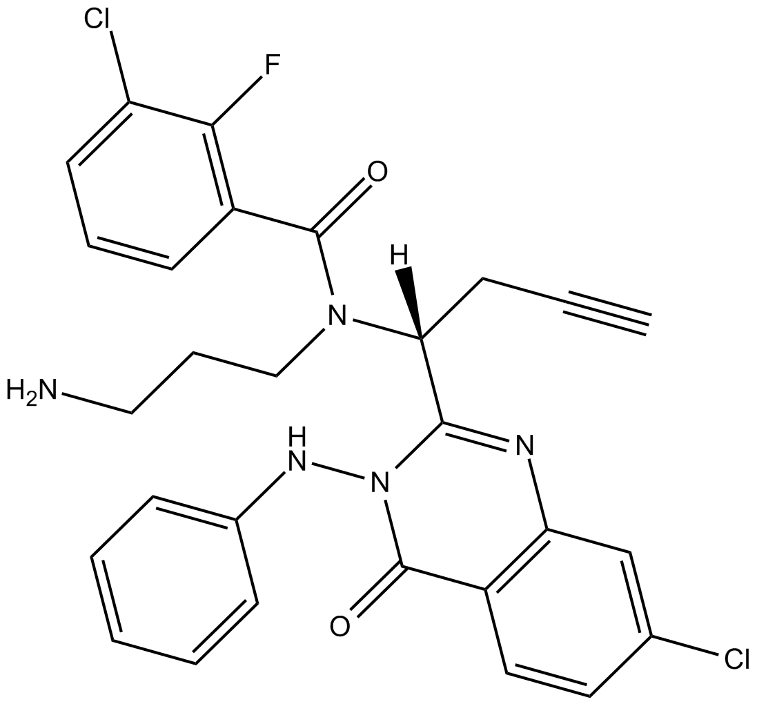 ARQ 621 Chemische Struktur