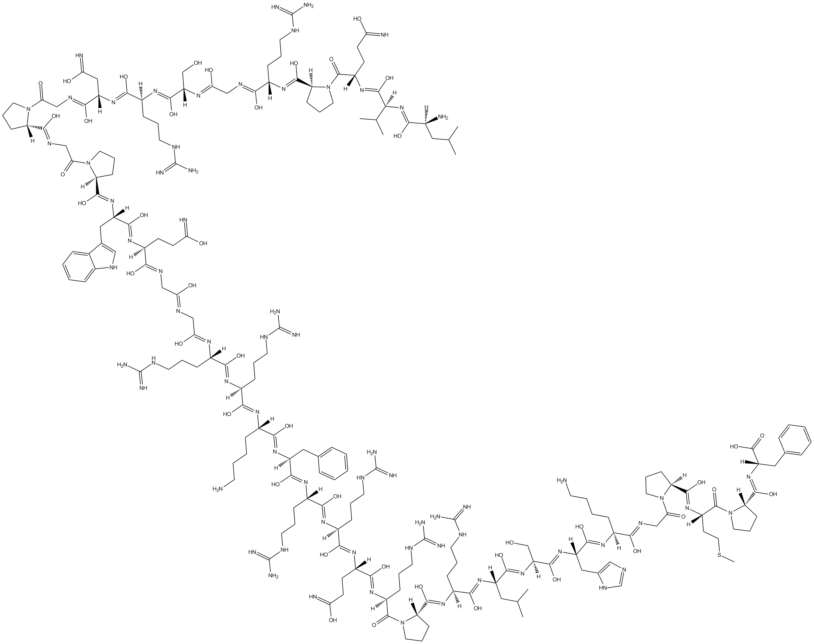 Apelin-36 (human)  Chemical Structure