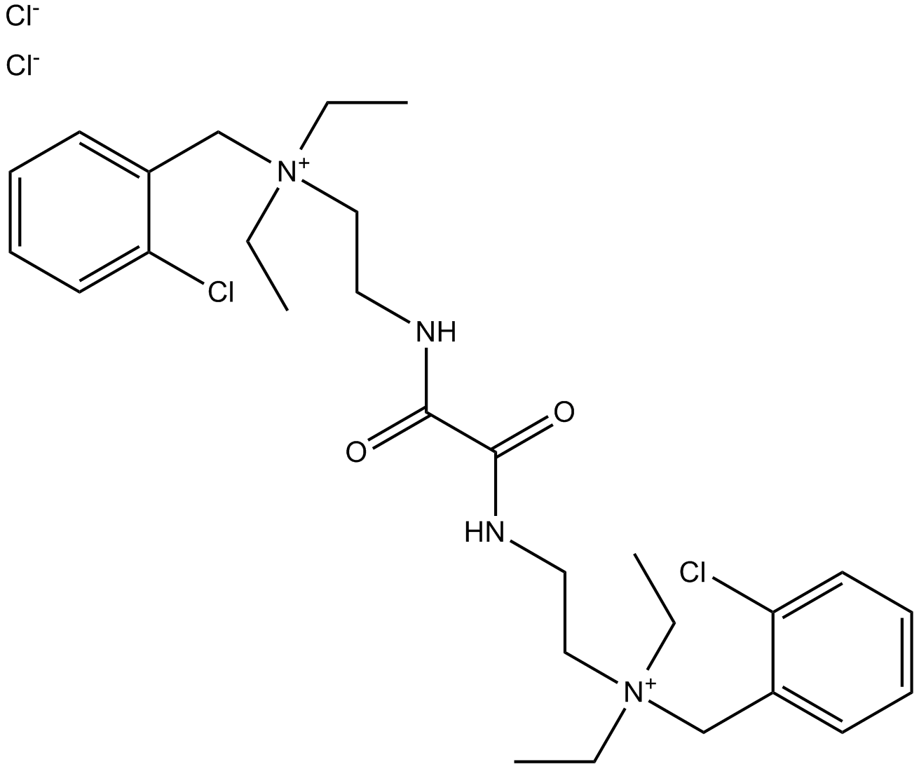 Ambenonium dichloride  Chemical Structure