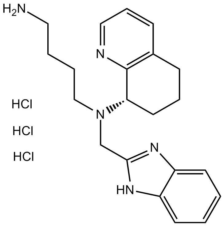 AMD-070 hydrochloride 化学構造