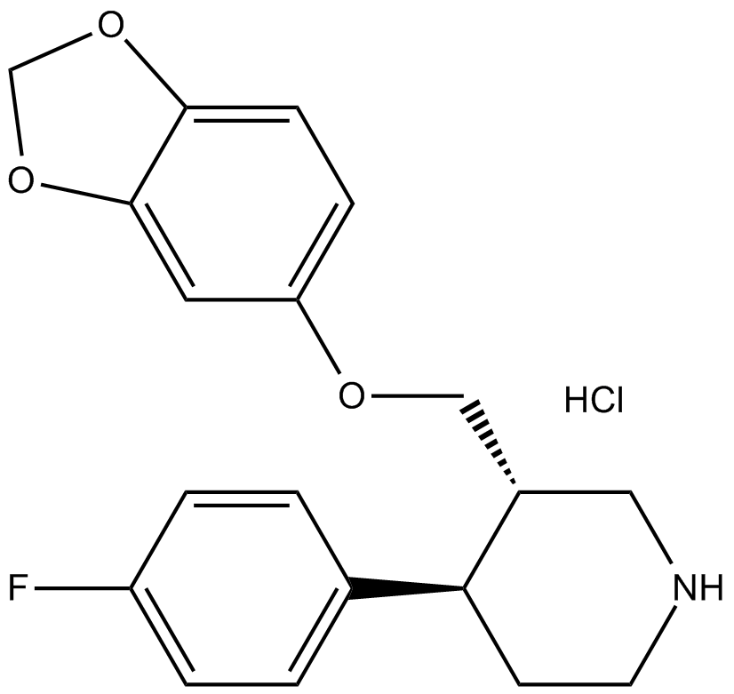 Paroxetine HCl Chemische Struktur