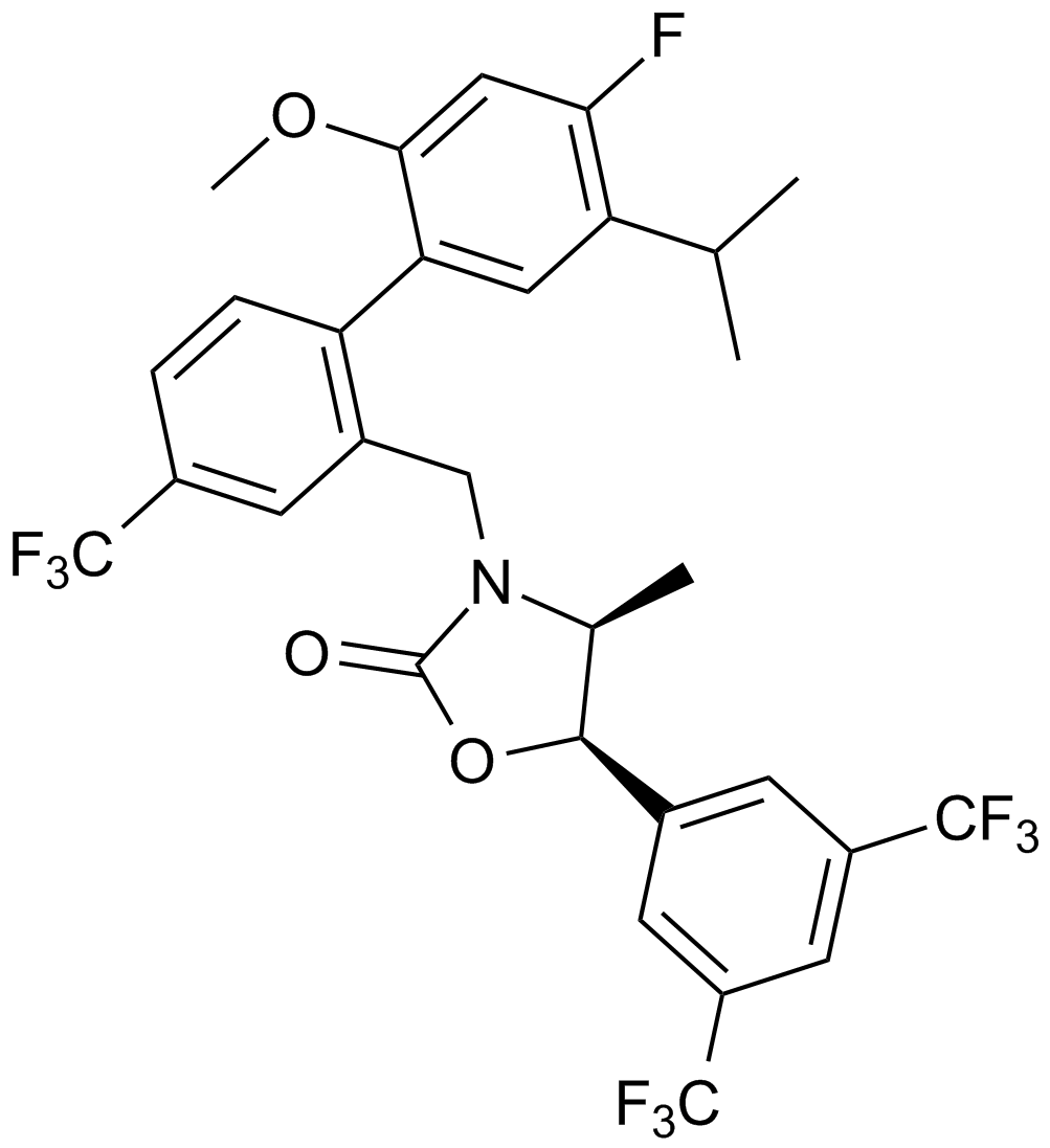 Anacetrapib (MK-0859) Chemical Structure