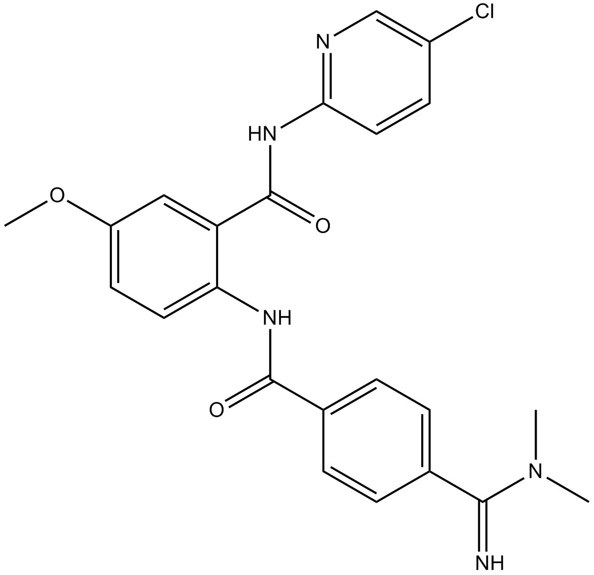 Betrixaban  Chemical Structure