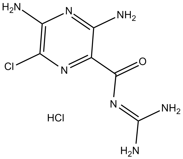 Amiloride HCl  Chemical Structure