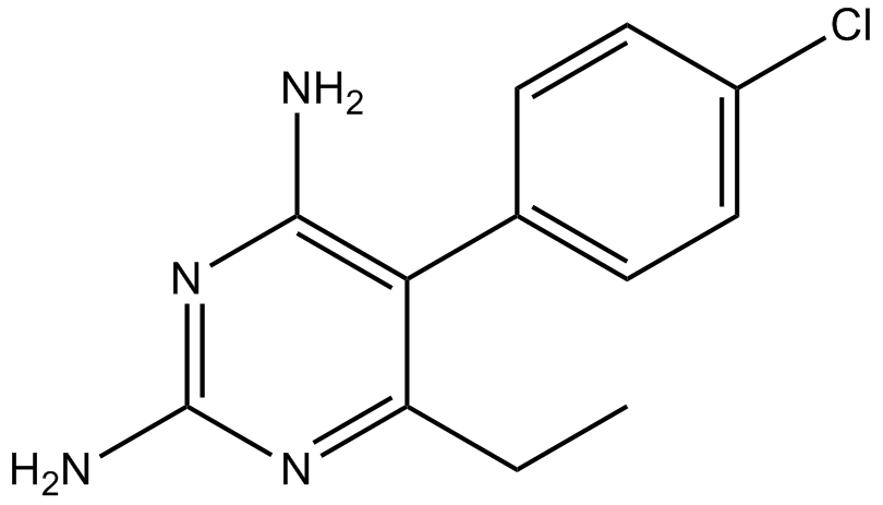 Pyrimethamine التركيب الكيميائي