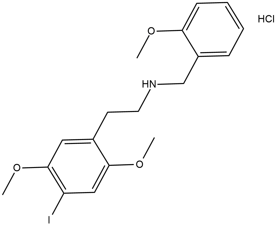 25I-NBOMe (hydrochloride) Chemical Structure