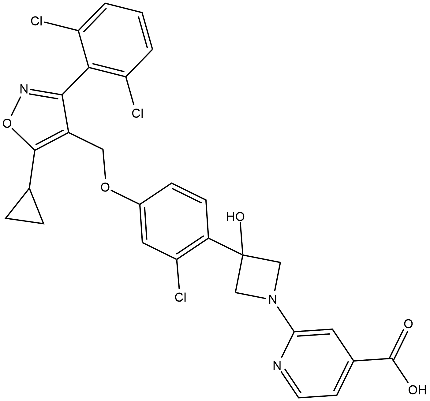 Cilofexor Chemical Structure