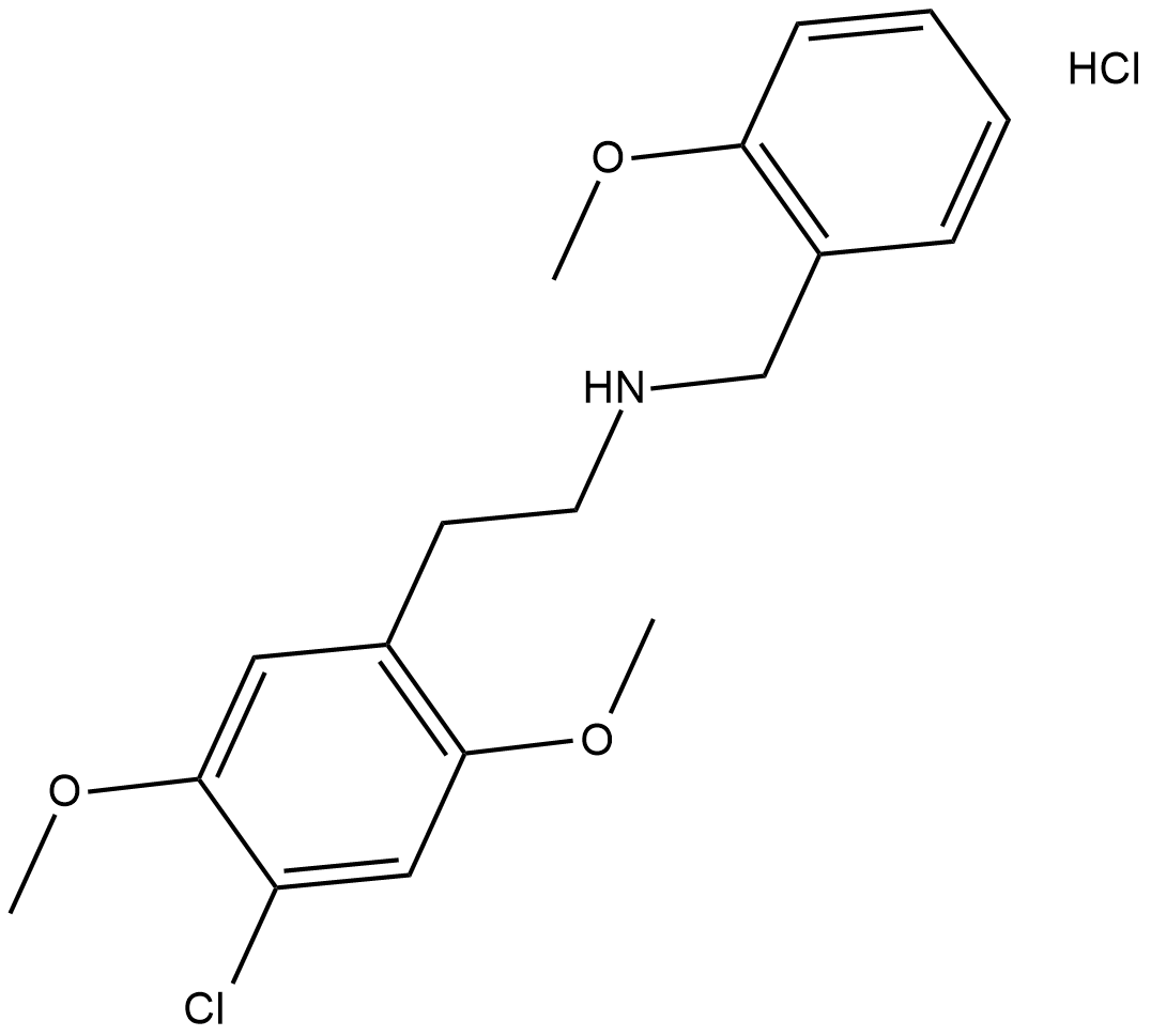 25C-NBOMe (hydrochloride) Chemical Structure