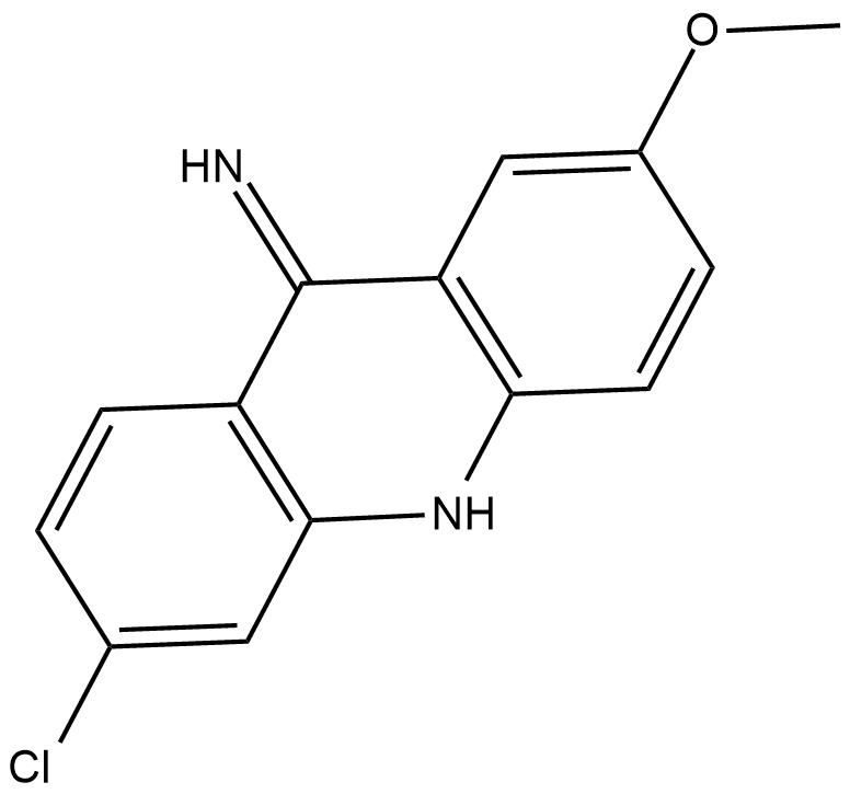 9-Amino-6-chloro-2-methoxyacridine التركيب الكيميائي
