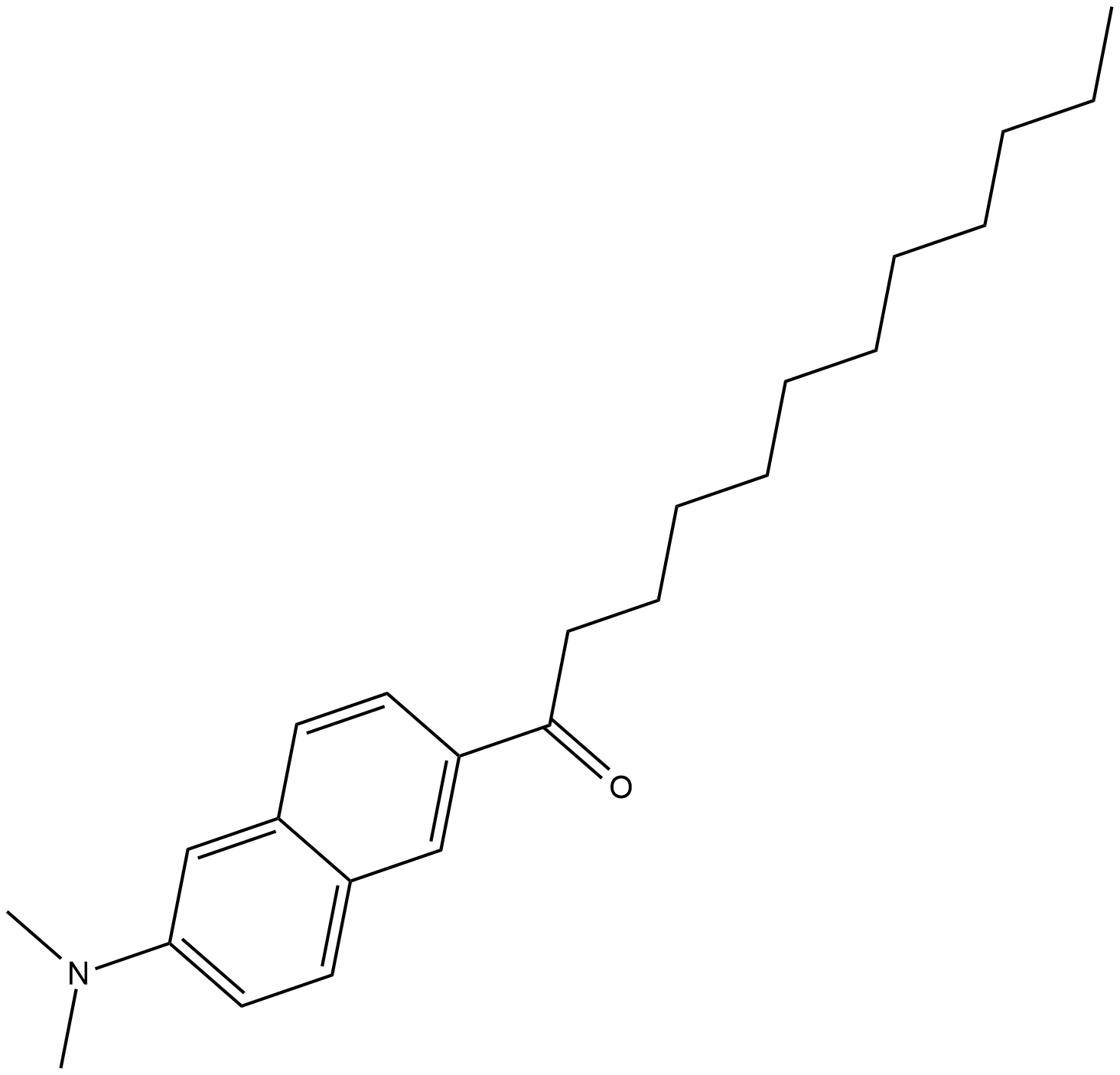 Laurdan  Chemical Structure