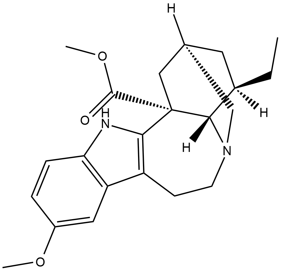 Voacangine Chemical Structure