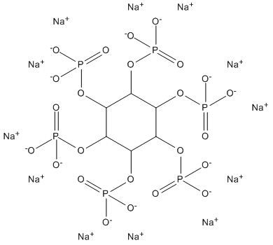 PHYTIC ACID SODIUM SALT HYDRATE Chemical Structure