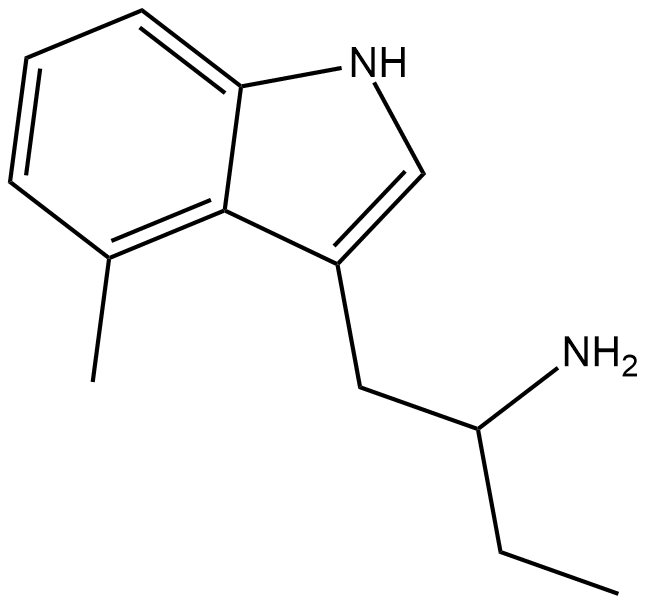 4-methyl-α-Ethyltryptamine Chemical Structure