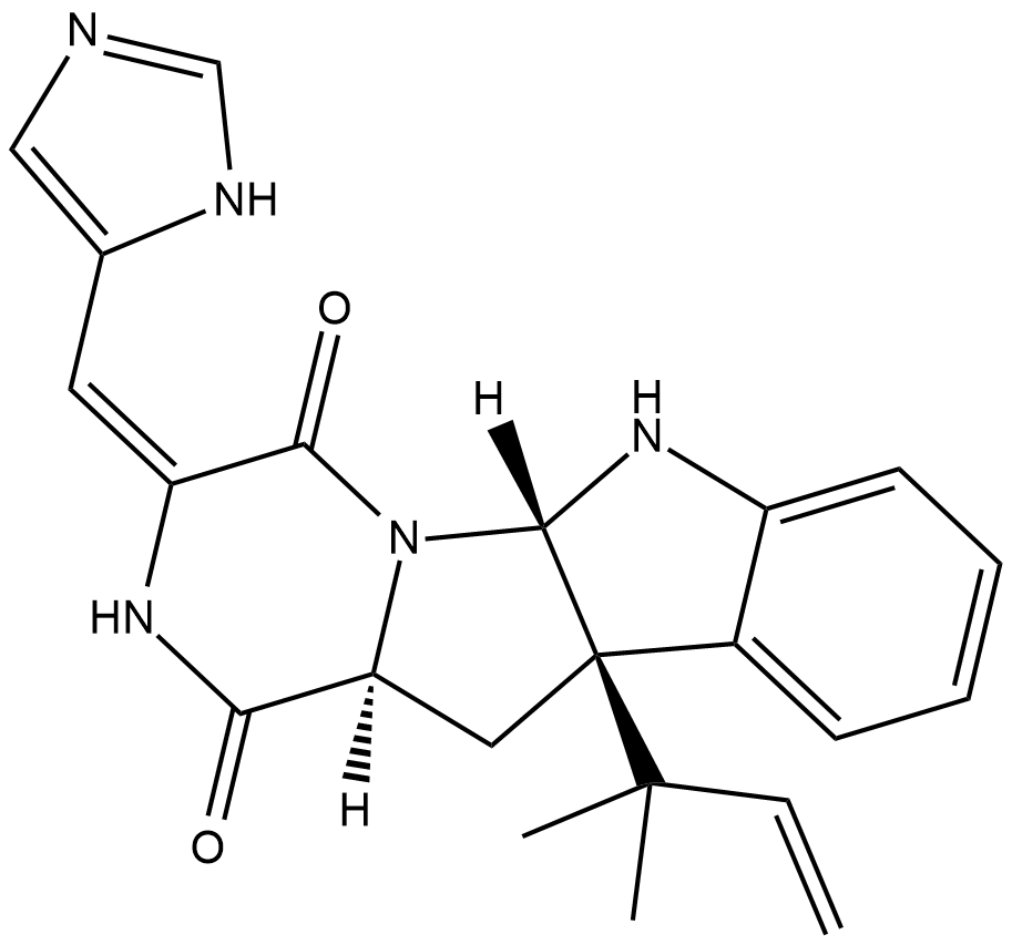 Roquefortine C Chemical Structure