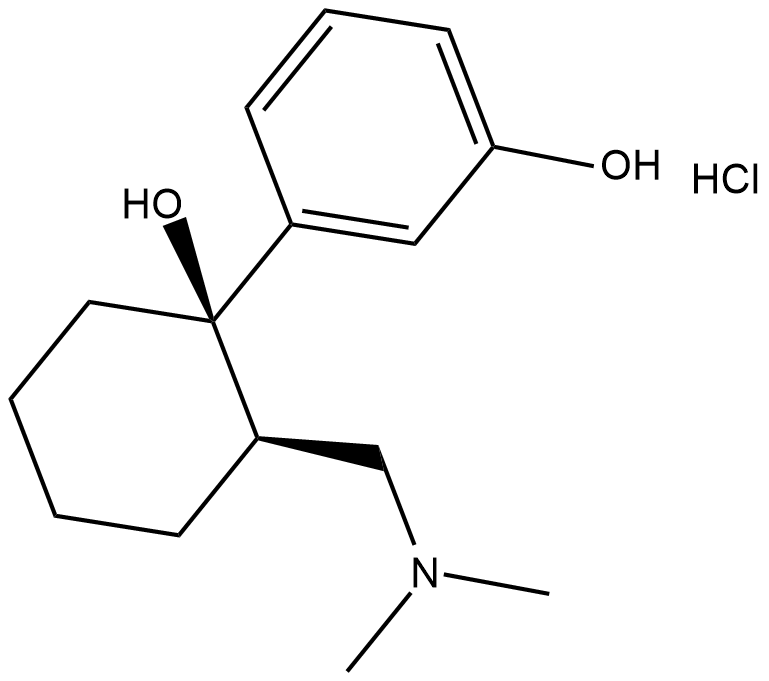 O-Desmethyl-cis-tramadol (hydrochloride) Chemical Structure